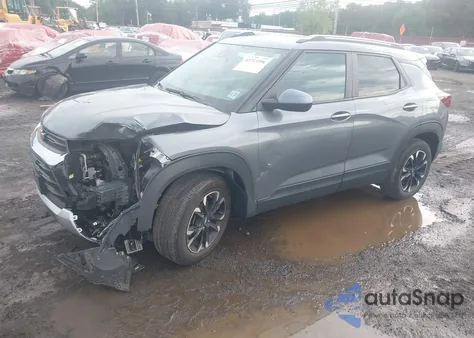 2022 Chevrolet Trailblazer Lt из США, поврежденный, VIN KL79MPSL1NB079781